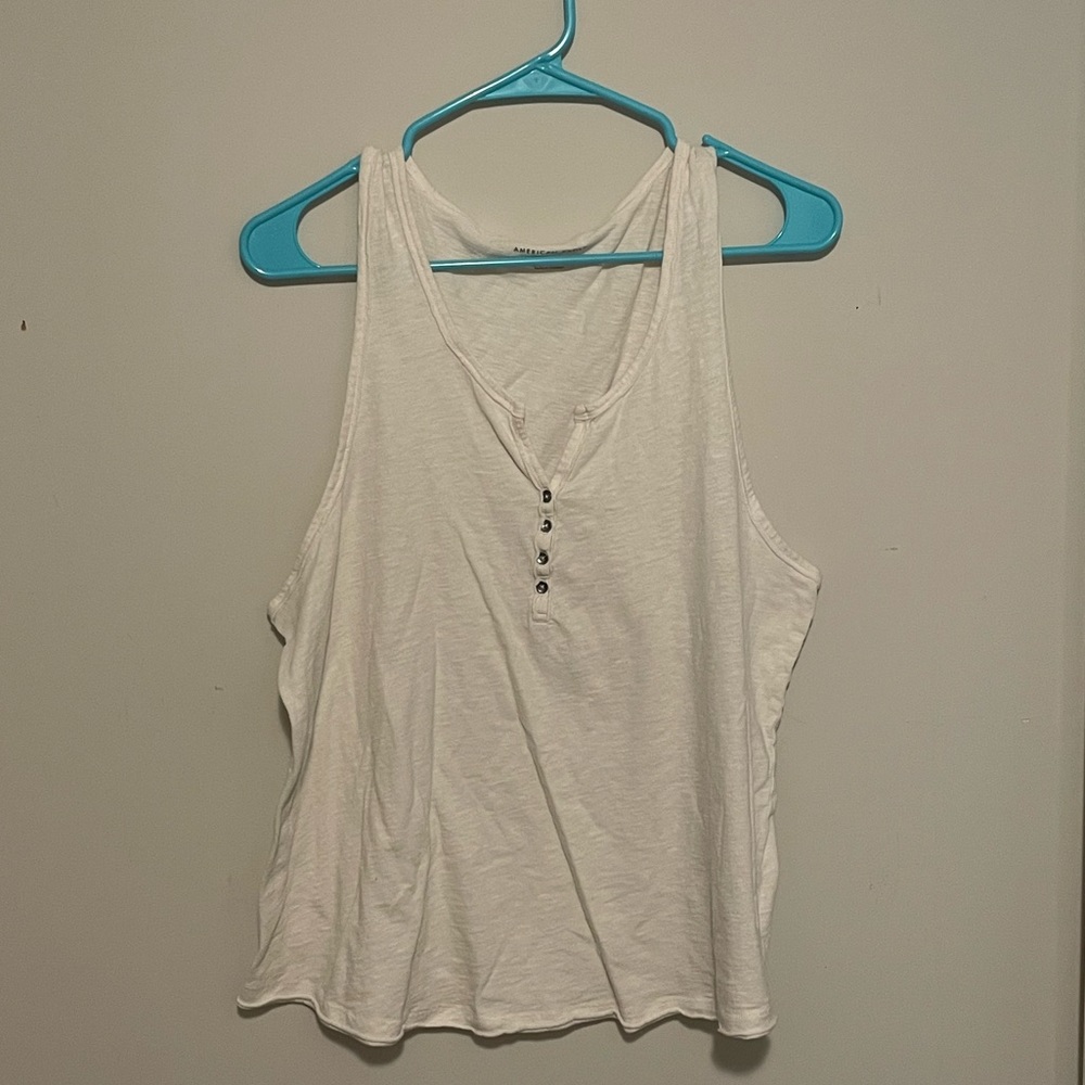 American Eagle Button Tank Top